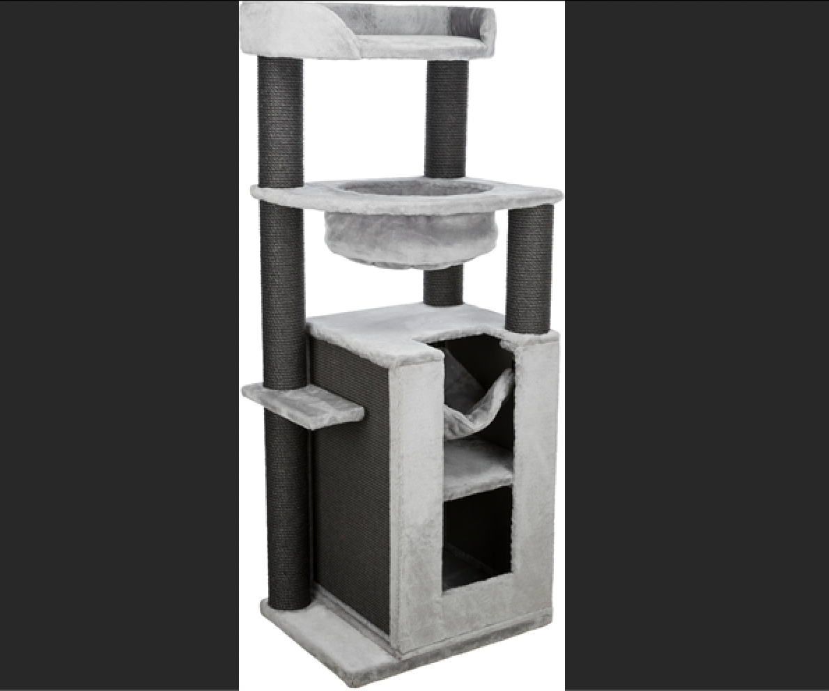 Kratzbaum XXL Leandro Grau 63X50X163 CM